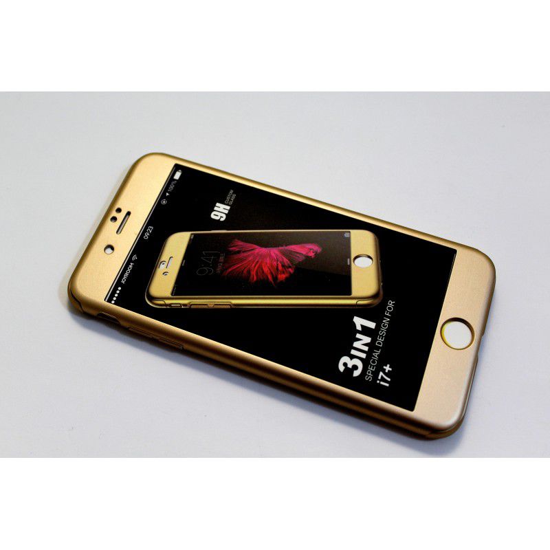 Back panel cover Joyroom Apple iPhone 7 Plus Plastic Case JR-BP210 Gold