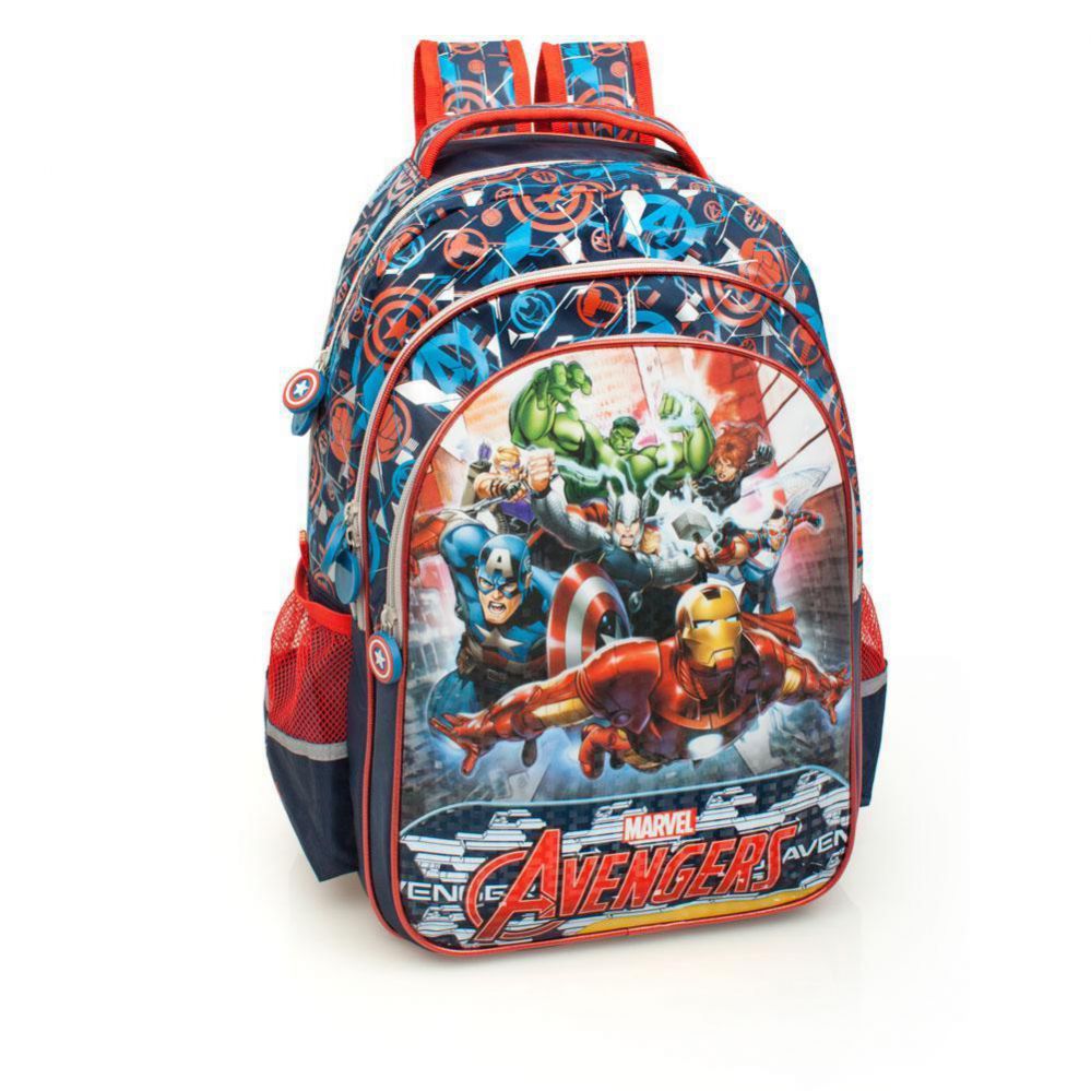 Kotid ja portfellid Marvel  Premium Mugursoma zēniem Avengers Deluxe XL 3D 61213 Blue