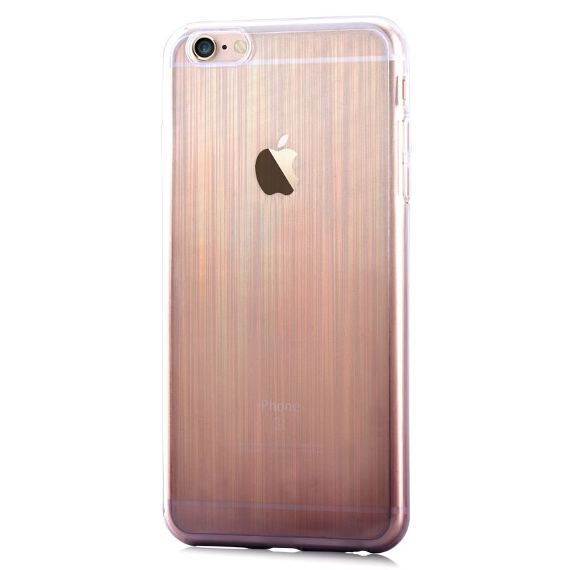 Back panel cover Devia Apple iPhone 6/6s Azure soft case Dark Brown