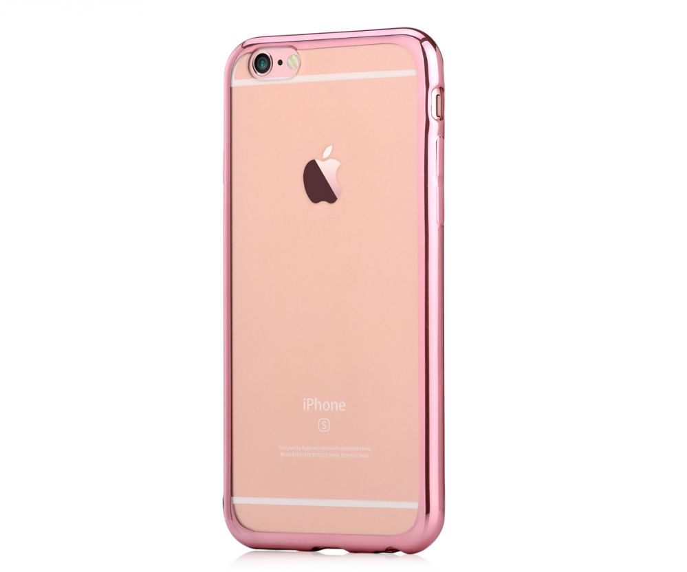 Back panel cover Devia Apple iPhone 6 Plus/6s Plus Glitter soft case Rose Gold