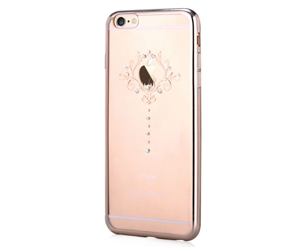 Чехол на заднюю панель Devia Apple iPhone 6/6s Crystal Iris Champagne Gold