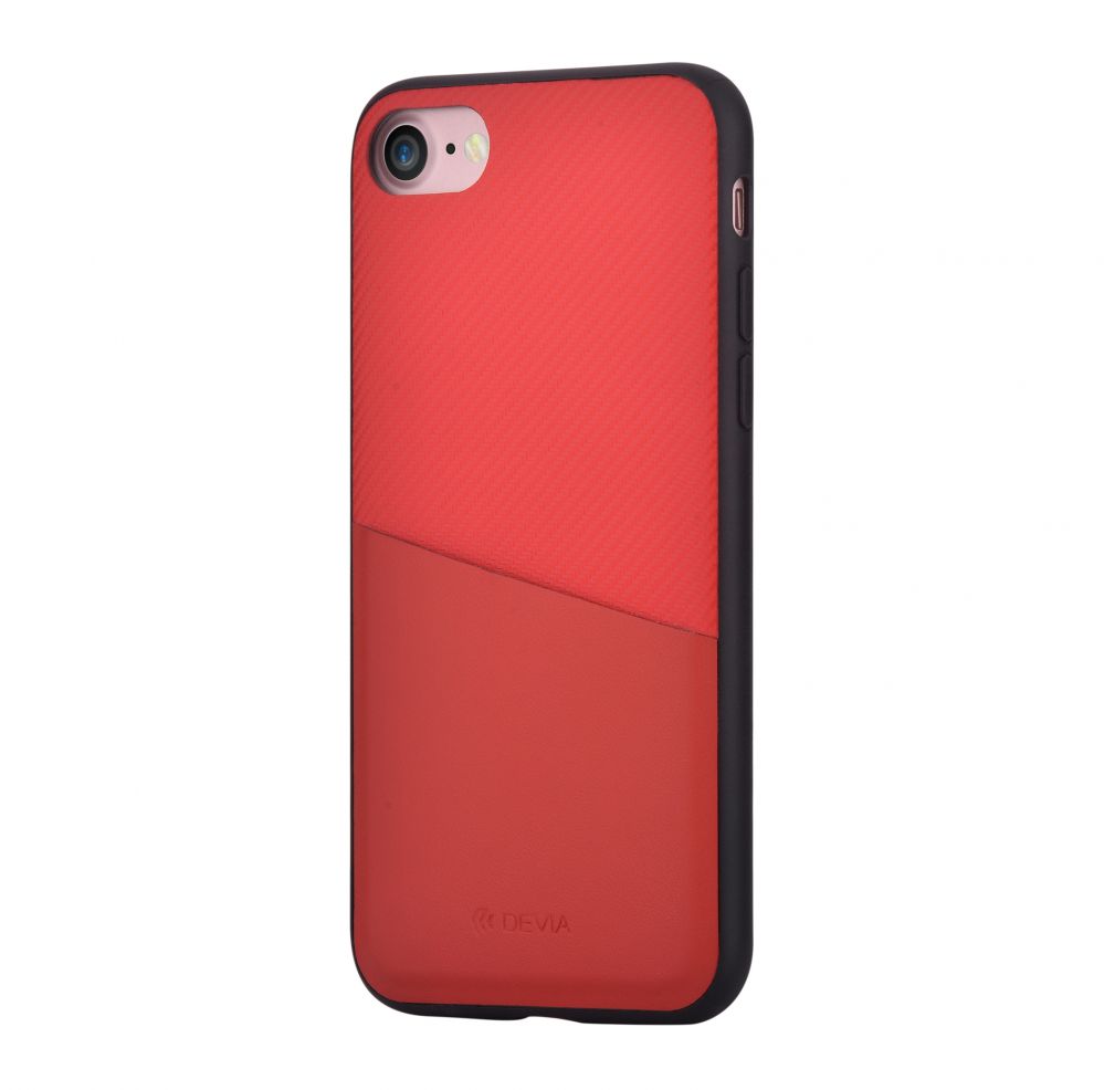 Чехол на заднюю панель Devia Apple iPhone 7 Plus iWallet case Red