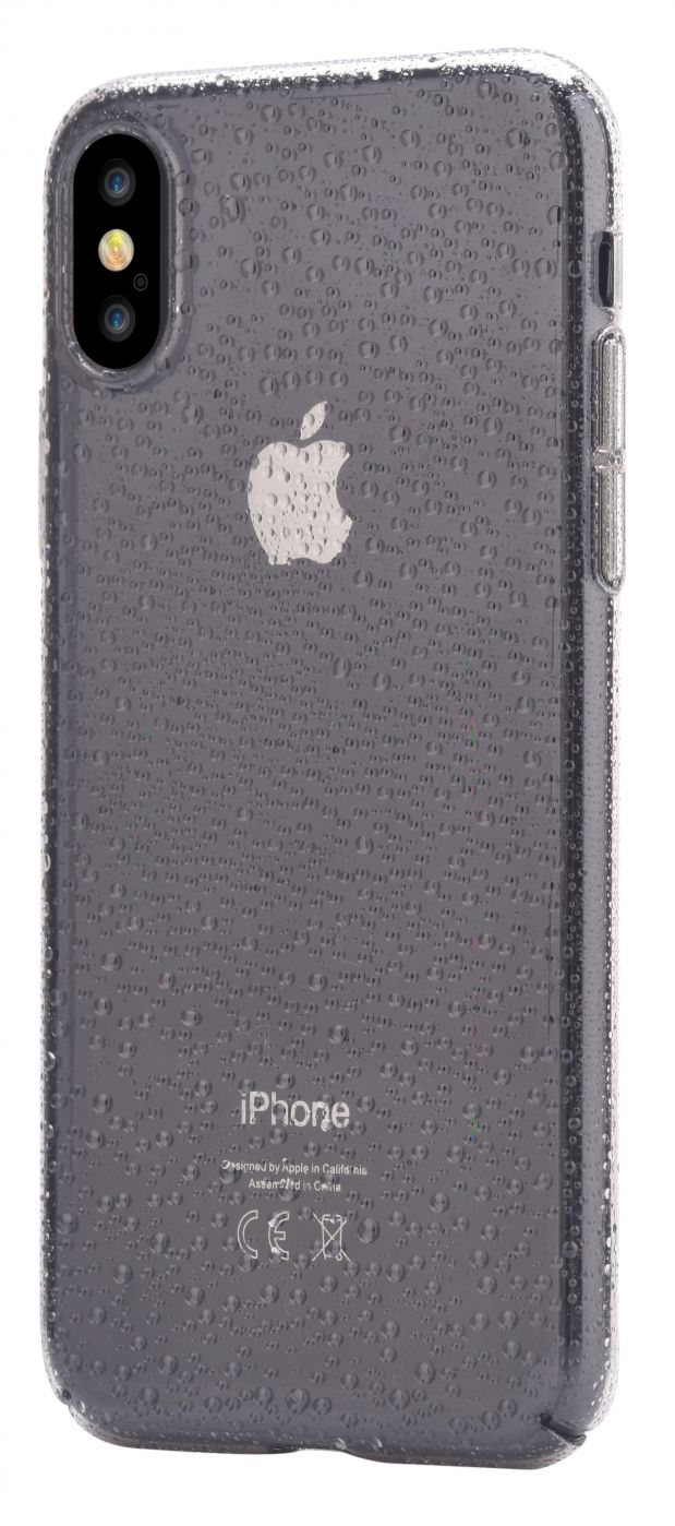 Чехол на заднюю панель Devia Apple iPhone X Amber case Tea color