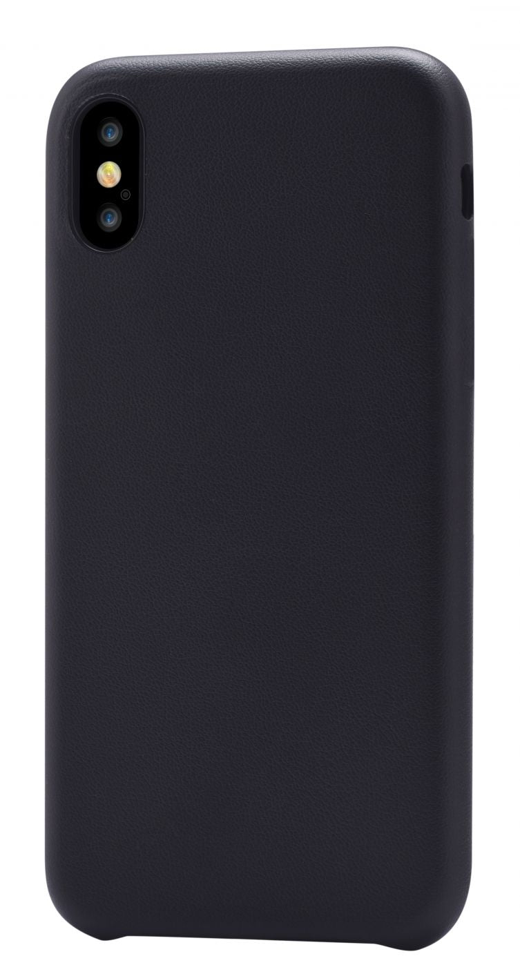 Back panel cover Devia Apple iPhone X Nature case Black