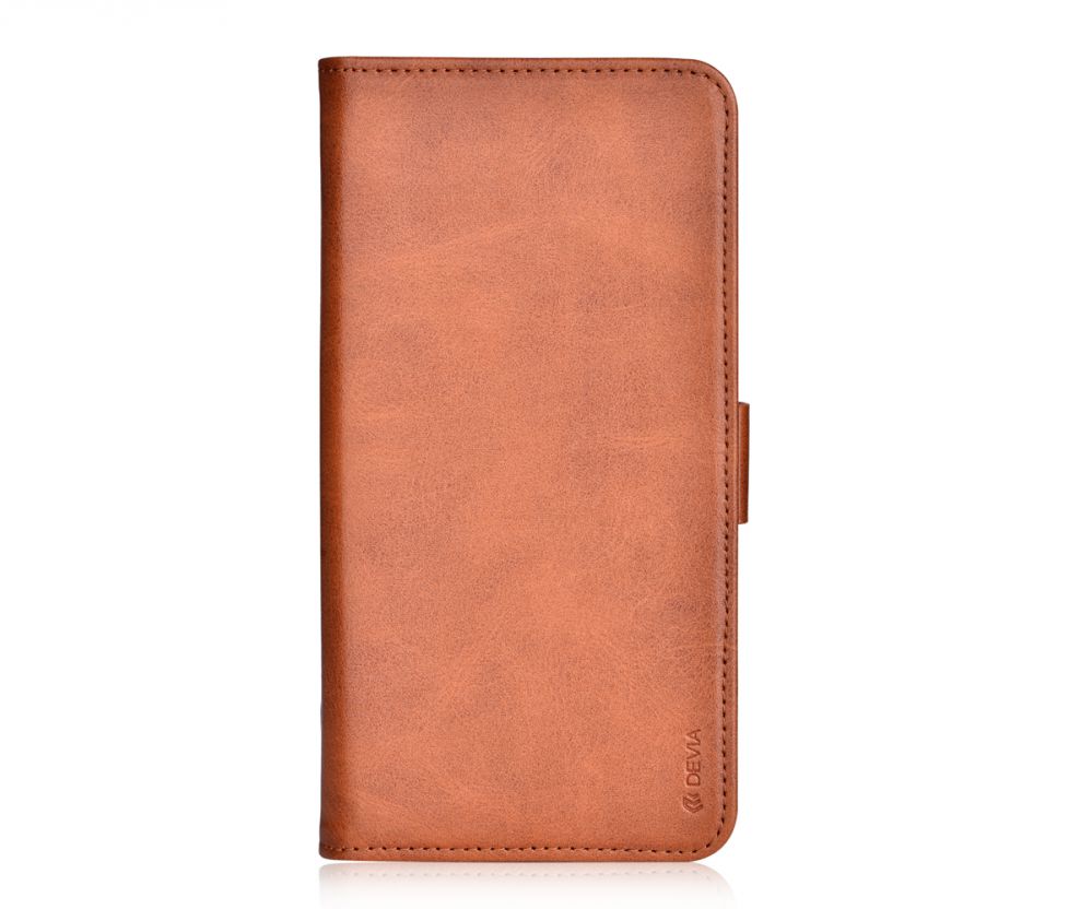 Чехол книжка Devia Apple iPhone X Magic 2 in 1 case Brown