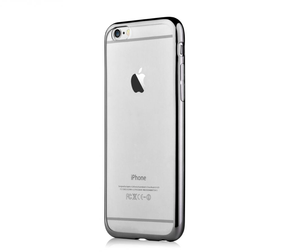 Back panel cover Devia Samsung Galaxy S8 Plus Glitter soft case Silver