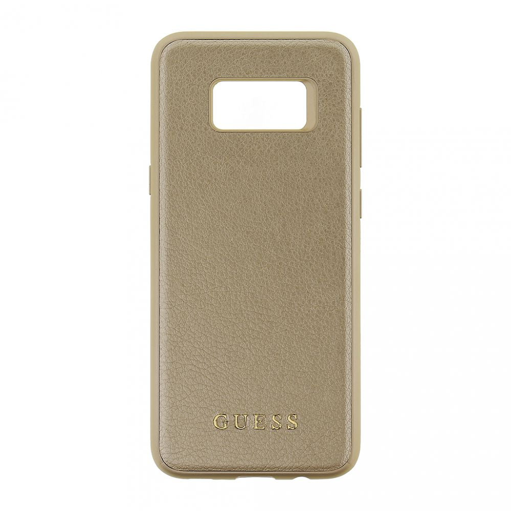 Back panel cover Guess Samsung S8 Plus G955 Hard Case Gold