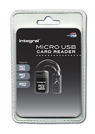 Mälukaardid Integral  Micro SD Mini USB Cardreader INCRMSDMINIUSB