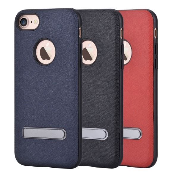 Back panel cover Devia Apple iPhone 7 Plus iStand case Red