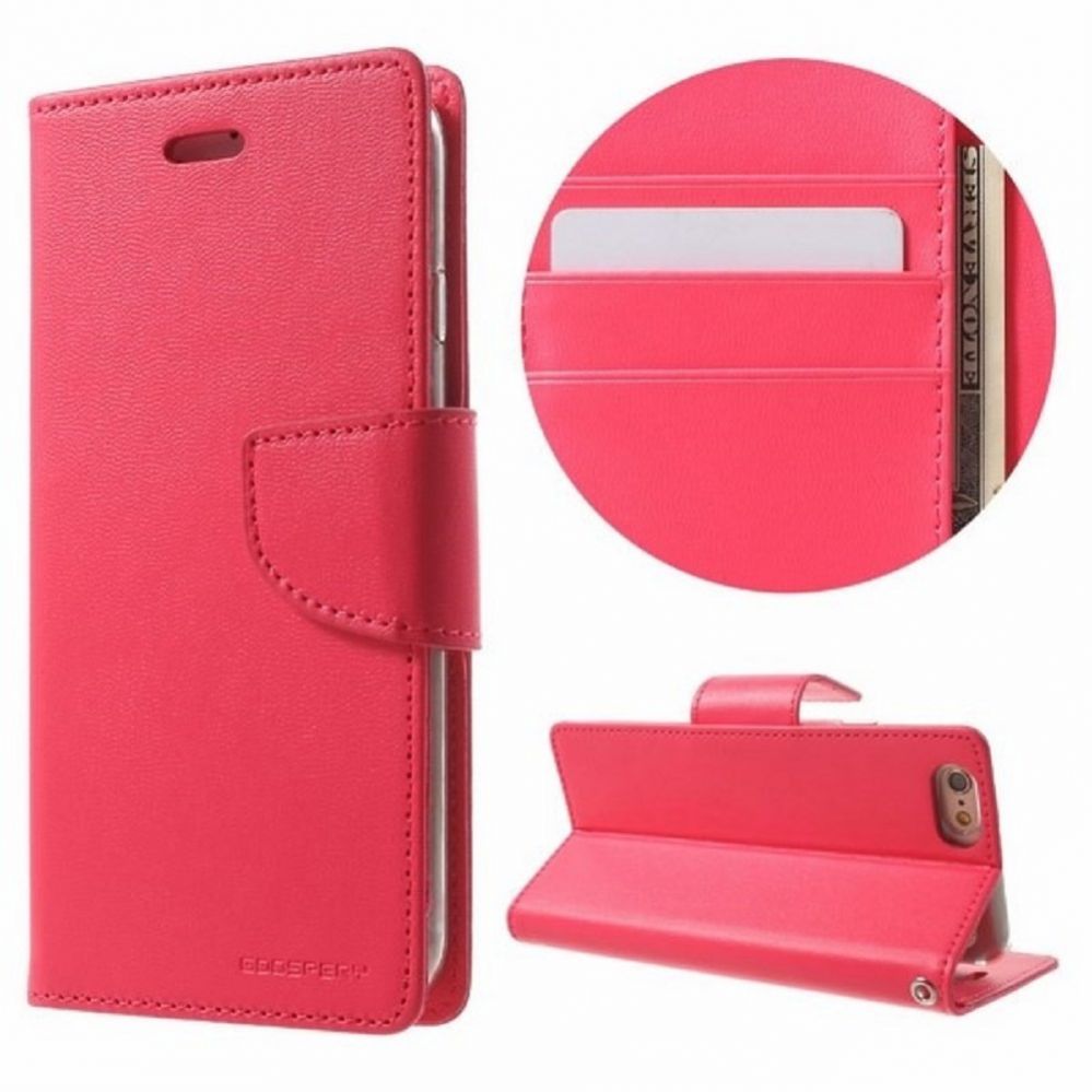 Чехол книжка Mercury Apple iPhone X/XS Bravo Diary Hot Pink