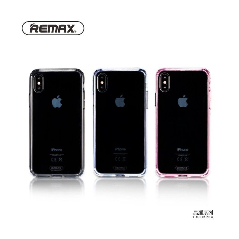Чехол на заднюю панель Remax Apple iPhone X Shield Series  Creative Case RM-1651 Grey