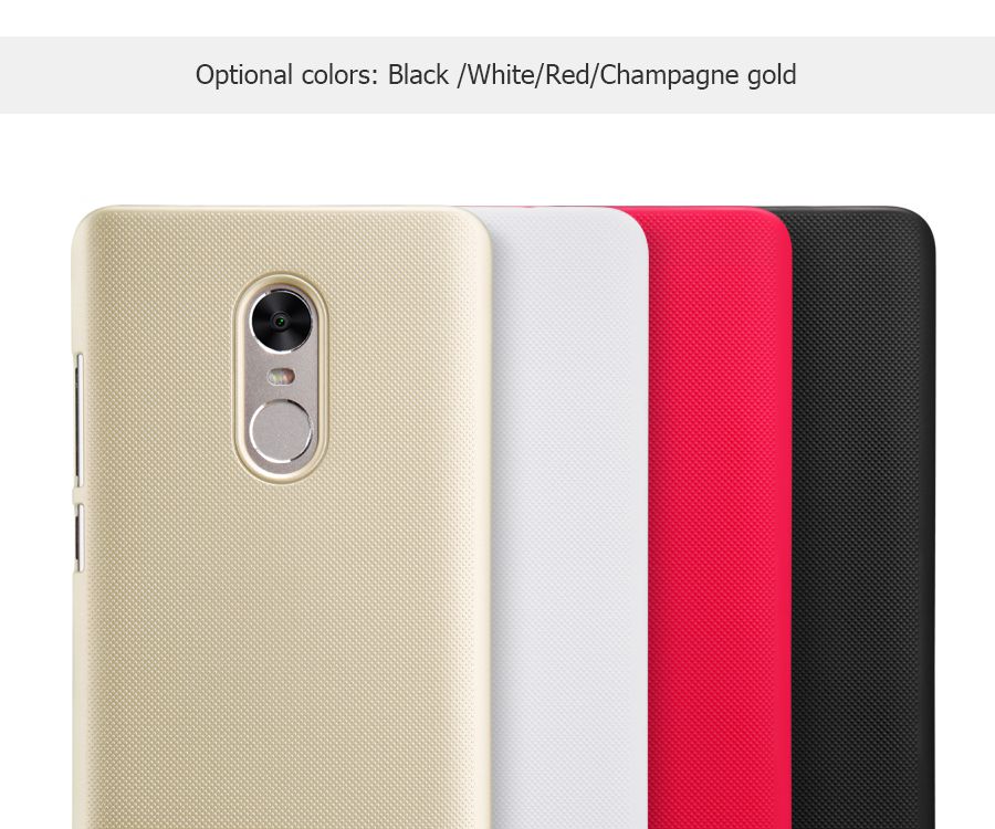 Tagakaaned Nillkin Xiaomi Redmi Note 4 / Note 4x Super Frosted Shield Xiaomi Red