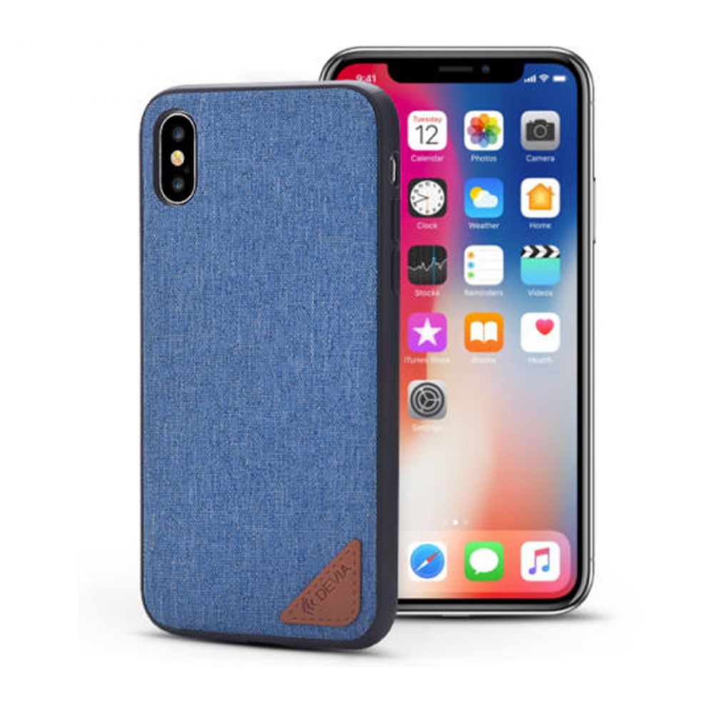 Tagakaaned Devia Apple iPhone X Acme case Blue