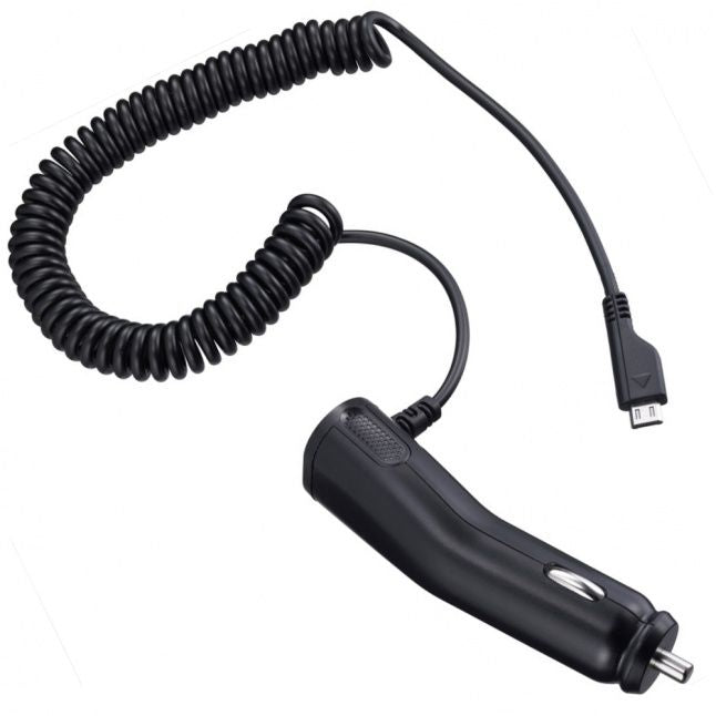 Авто зарядка Samsung  Car charger ACADU10CB microUSB 0.7 A. Black
