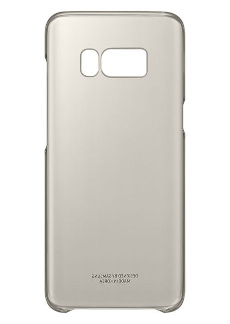Tagakaaned Samsung  QG955CFE Clear Cover for Galalxy S8+ G955 Gold