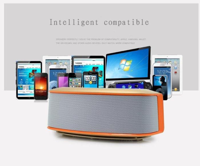 Беспроводная колонка Jiteng Universal Bluetooth Speaker E-312 Grey