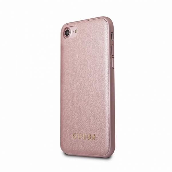 Back panel cover Guess Apple iPhone 7/8/SE 2020 IriDescent TPU Cover Case Rose Gold