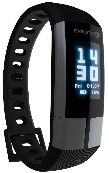 Fitness käevõru Evelatus - Fitness Tracker EFT01 Black