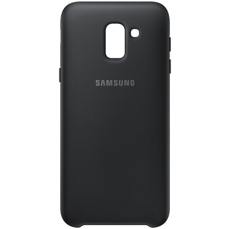 Чехол на заднюю панель Samsung - J6 2018 J600 Dual Layer Cover EF-PJ600CBEGWW Black