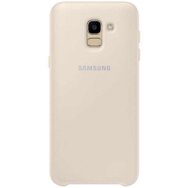 Tagakaaned Samsung  J6 2018 J600 Dual Layer Cover EF-PJ600CFEGWW Gold