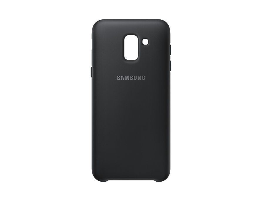 Чехол на заднюю панель Samsung  A6 Plus 2018 A605 Dual Layer Cover Black