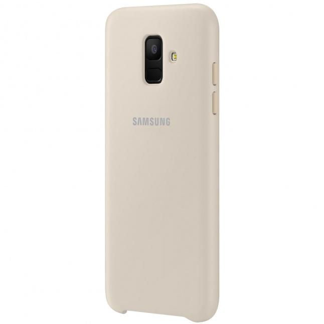 Tagakaaned Samsung  A6 Plus 2018 A605 Dual Layer Cover EF-PA605CFE Gold