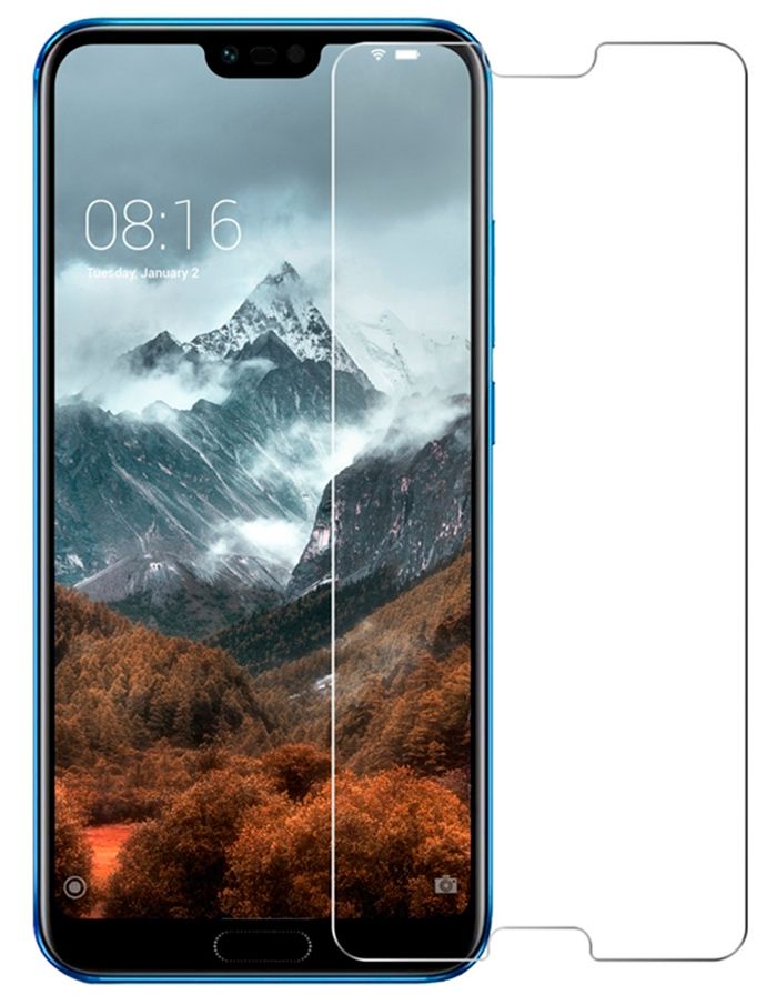 Kaitseklaasid Evelatus Huawei Honor 10 2.5D Full Cover Japan Glue Glass Anti-Static