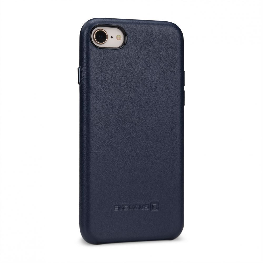 Back panel cover Evelatus Samsung Galaxy S9 Leather case Dark Blue