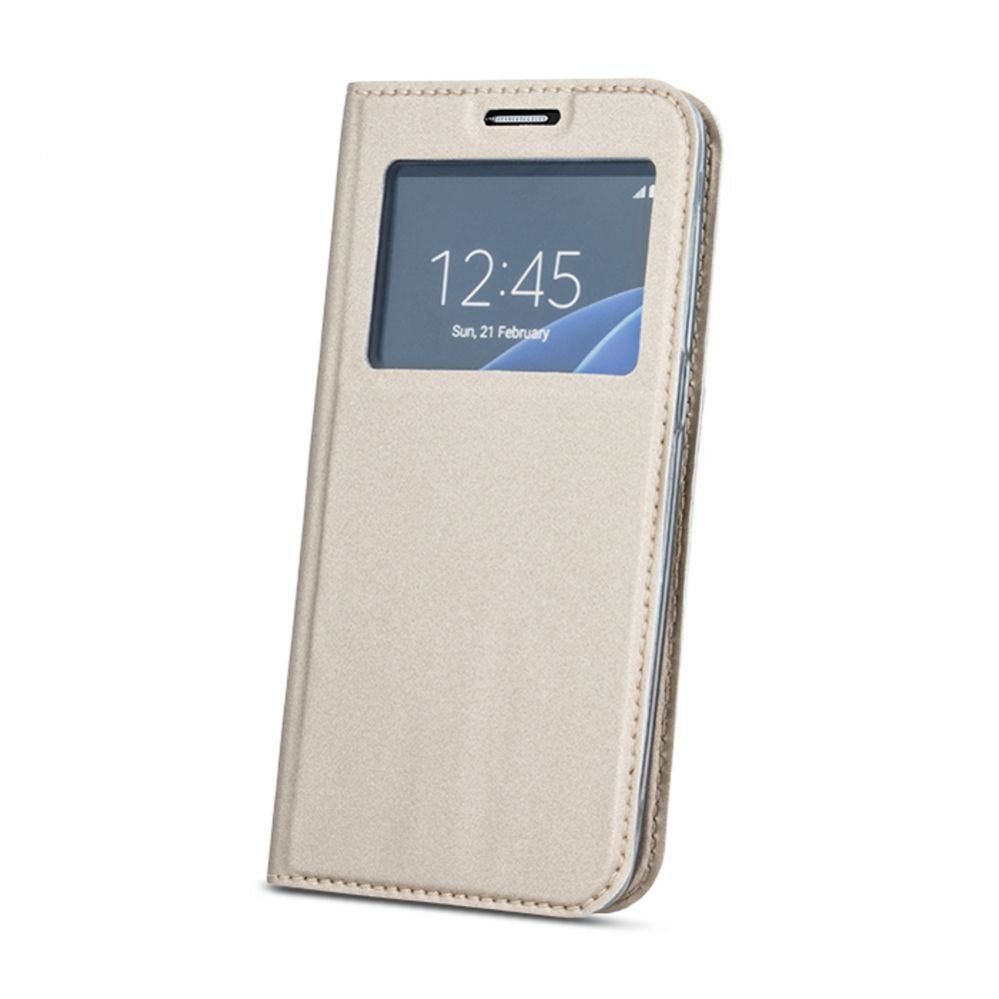 Чехол книжка GreenGo Xiaomi Redmi S2 Smart Look Gold
