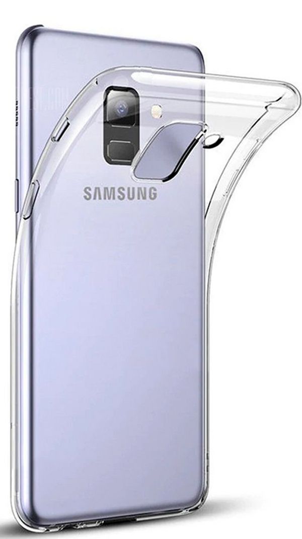 Чехол на заднюю панель Evelatus Samsung Galaxy A6 2018 Clear Silicone Case 1.5mm TPU Transparent