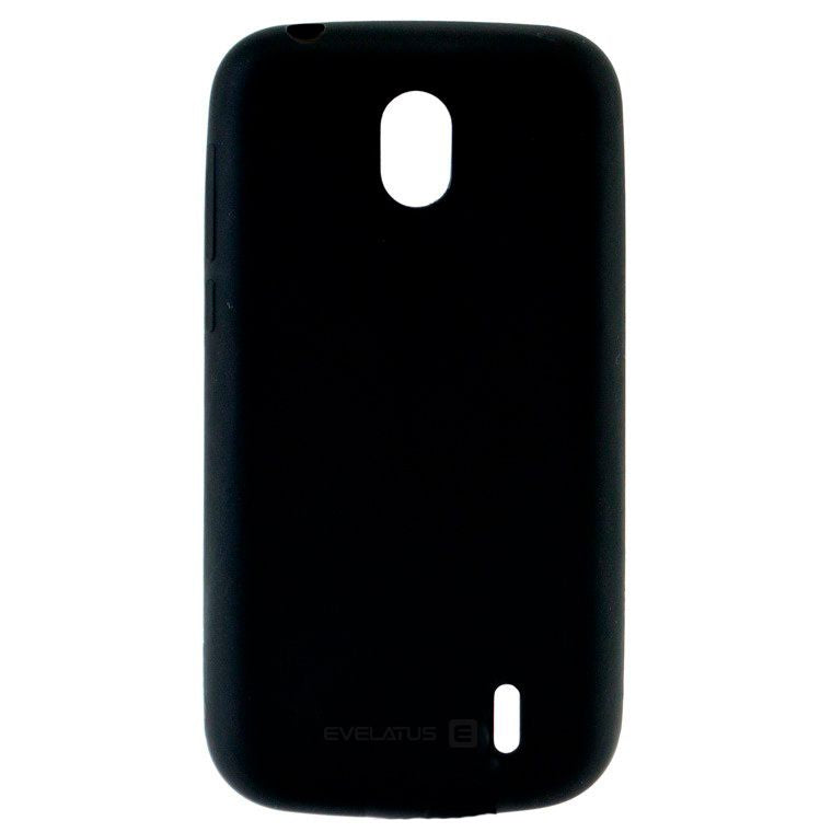 Чехол на заднюю панель Evelatus Nokia 1 2018 Silicone Case Black