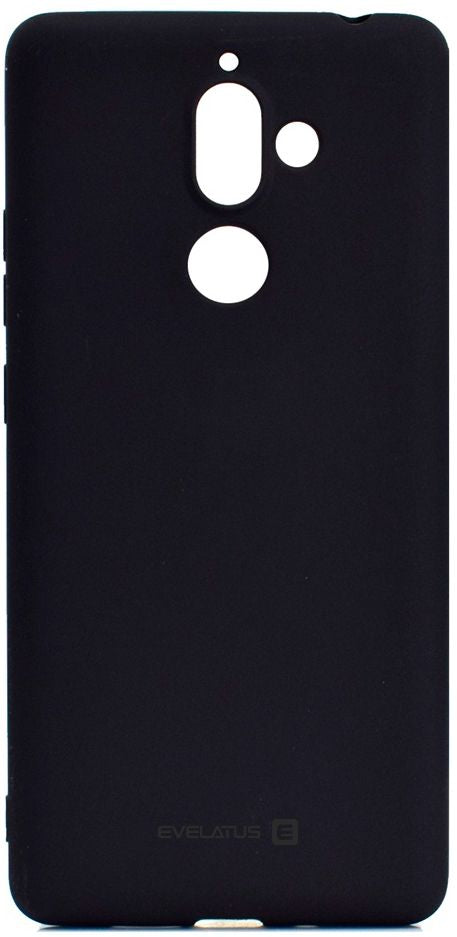 Tagakaaned Evelatus Nokia 7 Plus Nano Silicone Case Soft Touch TPU Black