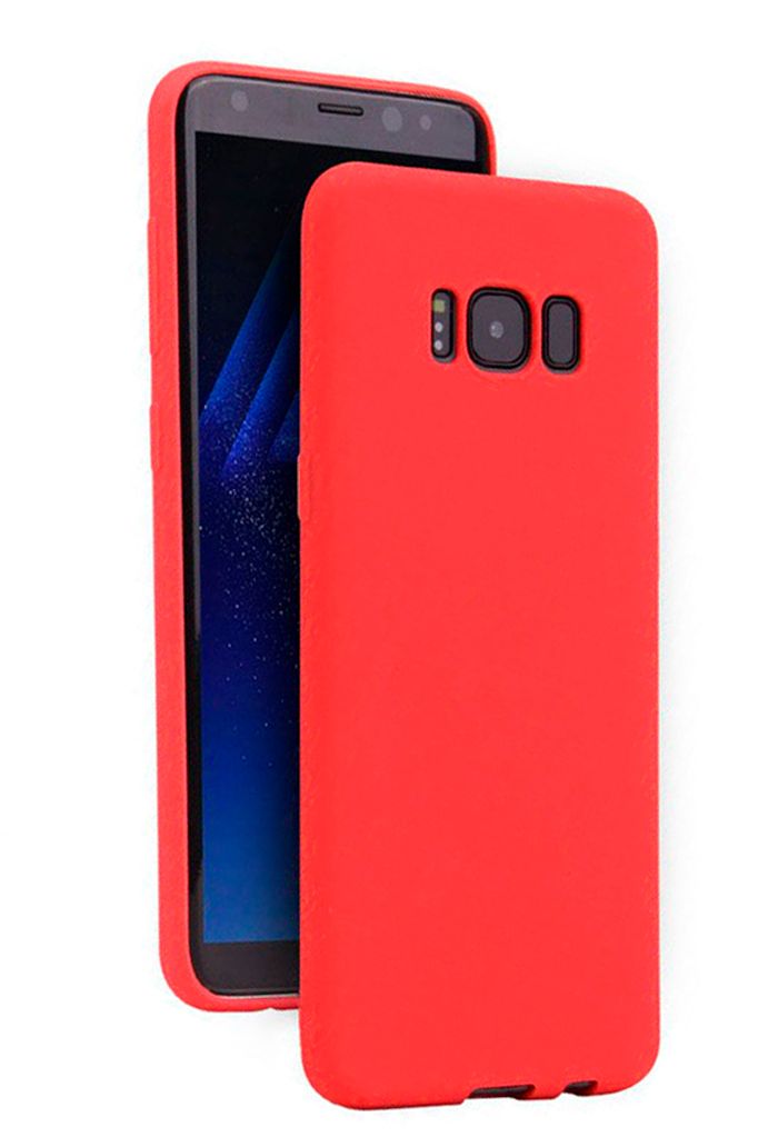 Чехол на заднюю панель Evelatus Samsung S8 Plus Nano Silicone Case Soft Touch TPU Red