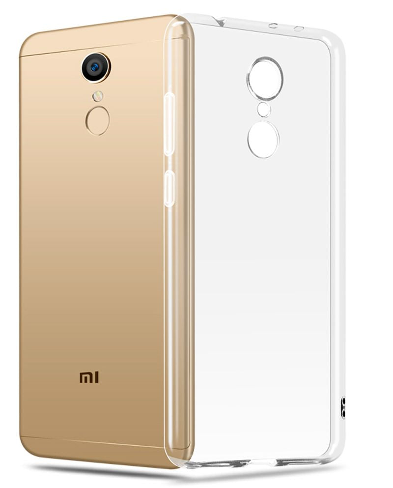 Tagakaaned Evelatus Xiaomi Redmi 5 Plus Clear Silicone Case 1.5mm TPU Transparent