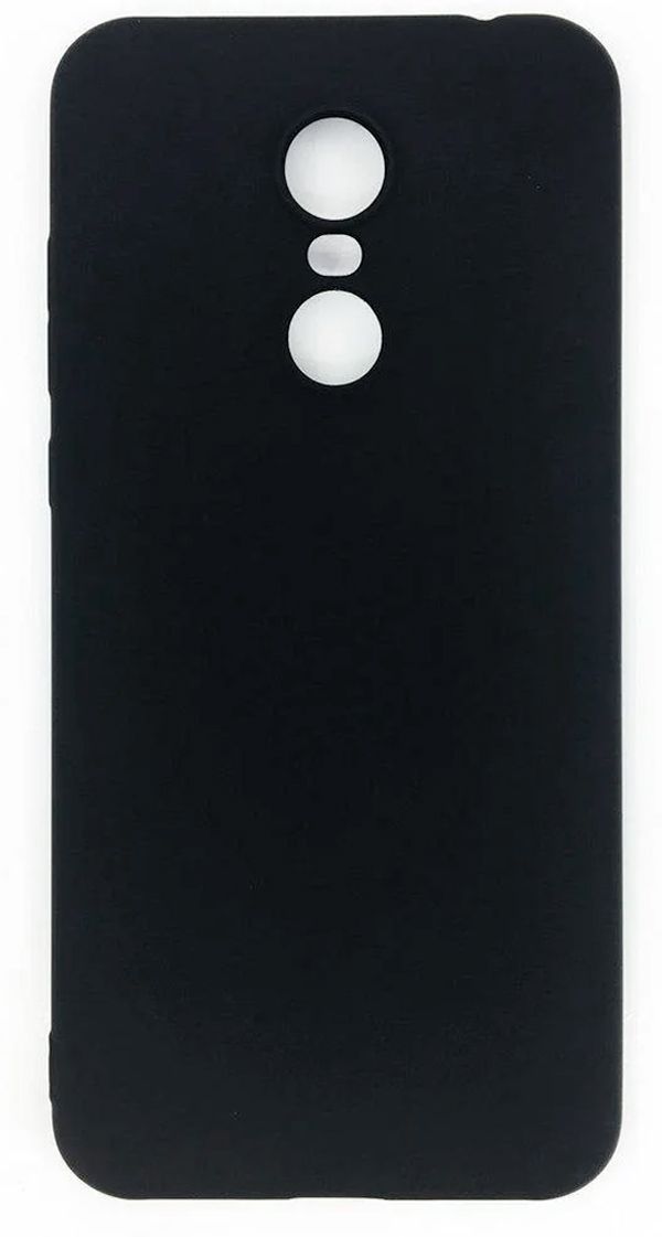 Чехол на заднюю панель Evelatus Xiaomi Redmi 5 Plus Nano Silicone Case Soft Touch TPU Black