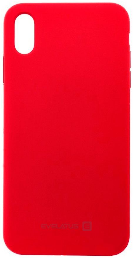 Чехол на заднюю панель Evelatus Apple iPhone XR Nano Silicone Case Soft Touch TPU Red