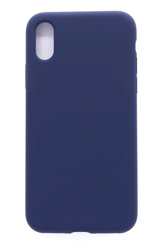 Tagakaaned Evelatus Apple iPhone Xs MAX Nano Silicone Case Soft Touch TPU Midnight Blue
