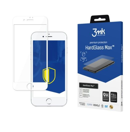 Kaitseklaasid 3MK Apple iPhone 7 HardGlass Max White