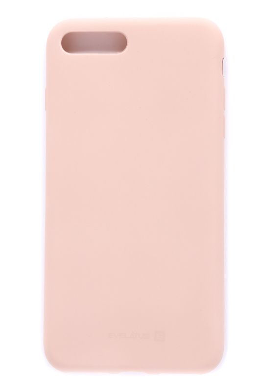 Tagakaaned Evelatus Apple iPhone 8 Plus/7 Plus Nano Silicone Case Soft Touch TPU Pink Sand
