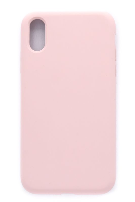 Чехол на заднюю панель Evelatus Apple iPhone X Soft Premium Soft Touch Silicone Case Pink Sand