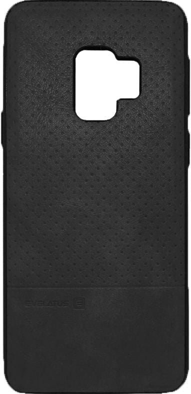 Tagakaaned Evelatus Samsung S9 TPU case 1 with metal plate (possible to use with magnet car holder) Black