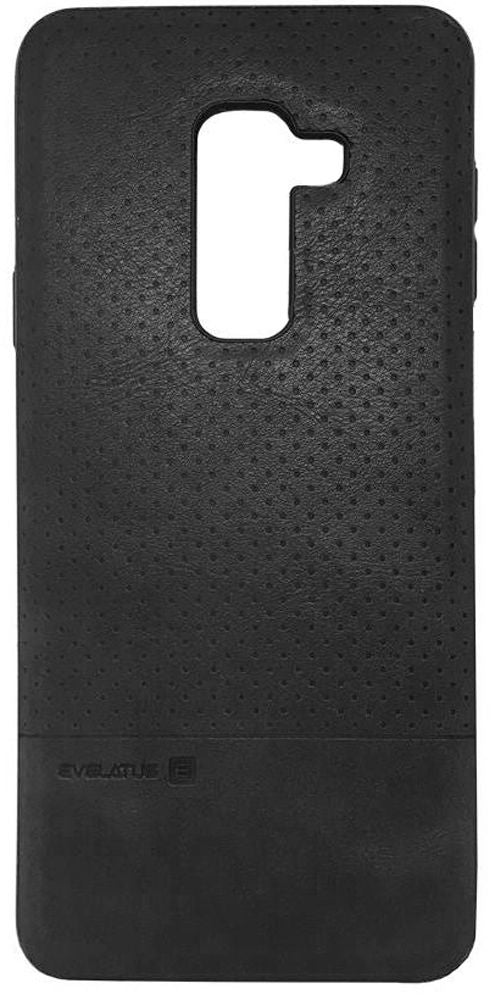 Tagakaaned Evelatus Samsung A6 Plus 2018 TPU case 1 with metal plate (possible to use with magnet car holder) Black