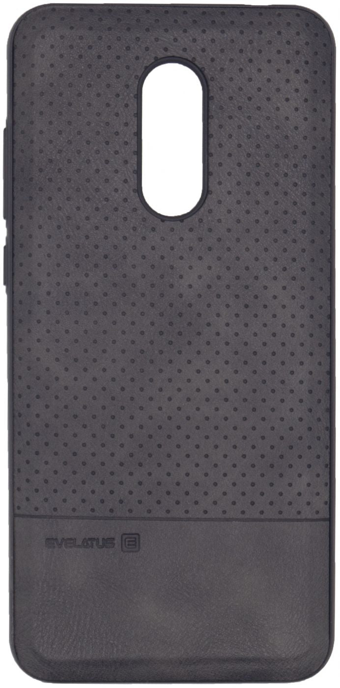 Tagakaaned Evelatus Xiaomi Redmi 5 Plus TPU case 1 with metal plate (possible to use with magnet car holder) Black
