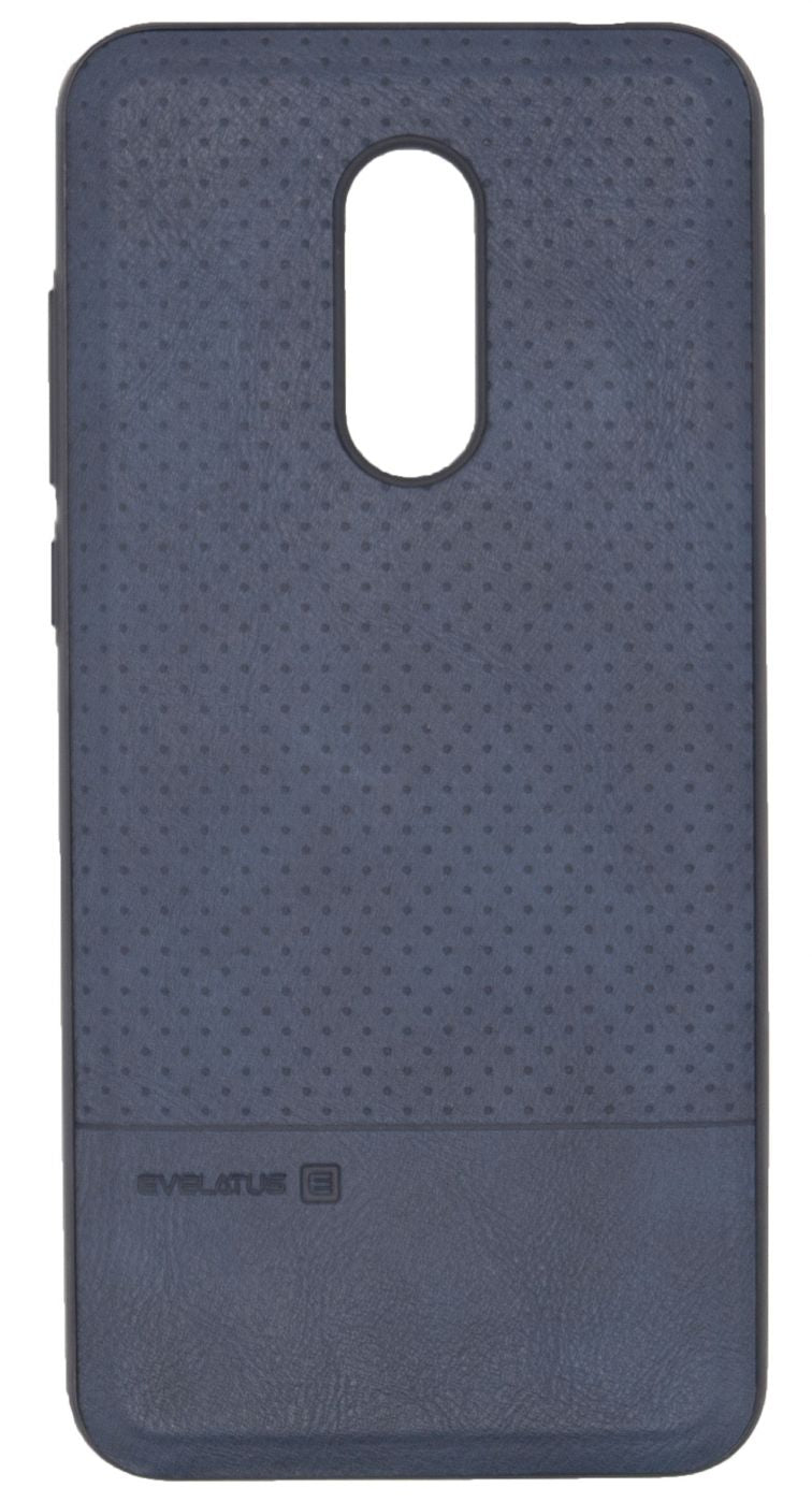 Tagakaaned Evelatus Xiaomi Redmi 5 Plus TPU case 1 with metal plate (possible to use with magnet car holder) Blue