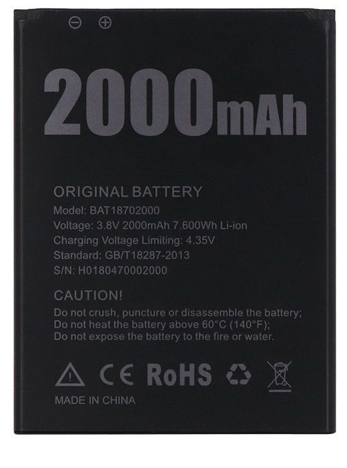 Battery Doogee  X50 Battery