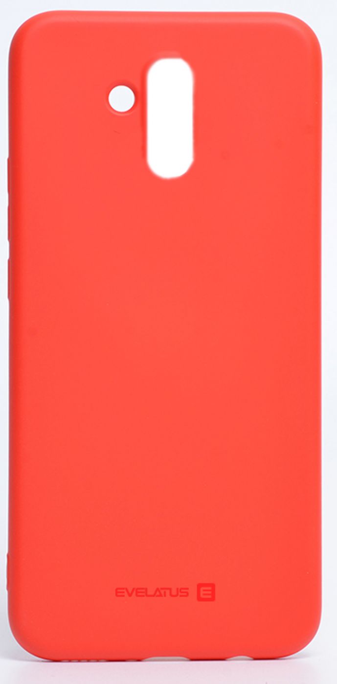 Чехол на заднюю панель Evelatus Huawei Mate 20 lite Silicone Case Red