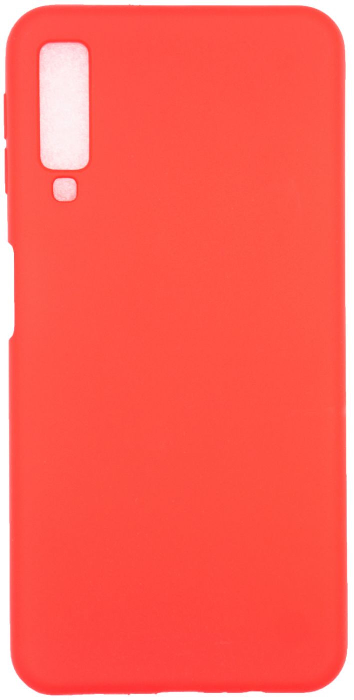 Чехол на заднюю панель Evelatus Samsung Galaxy A7 2018 Nano Silicone Case Soft Touch TPU Red