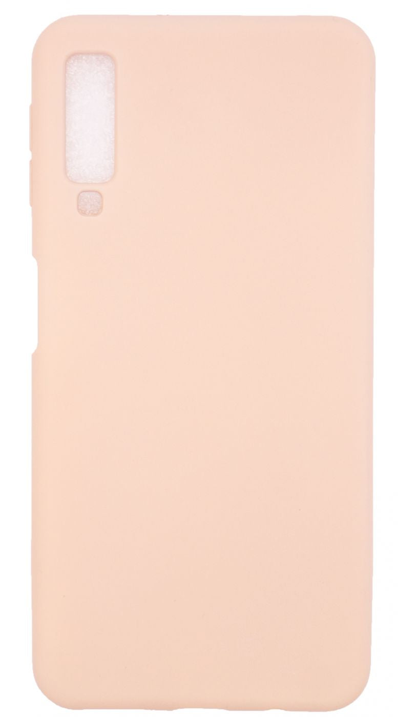 Чехол на заднюю панель Evelatus Samsung Galaxy A7 2018 Nano Silicone Case Soft Touch TPU Pink Sand