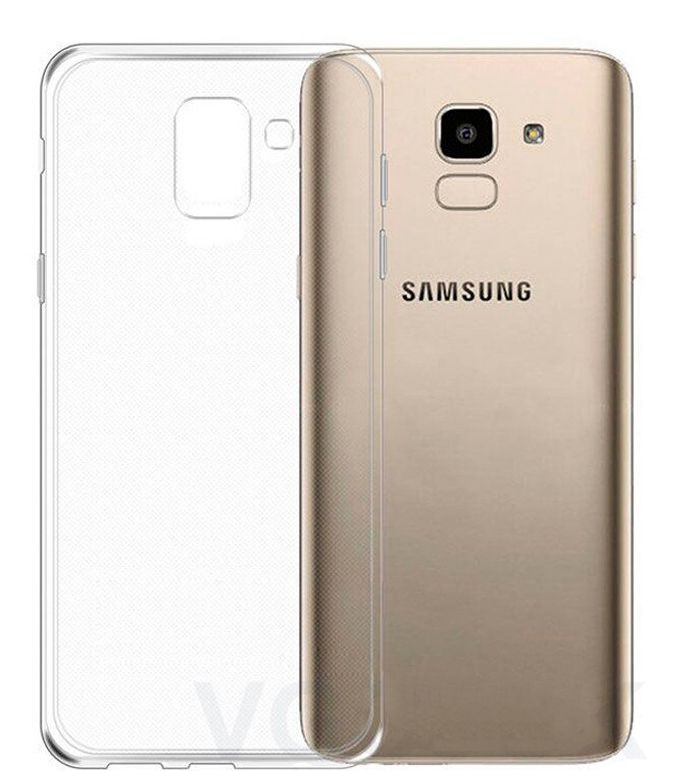 Tagakaaned Evelatus Samsung Galaxy J6 Plus Clear Silicone Case 1.5mm TPU Transparent