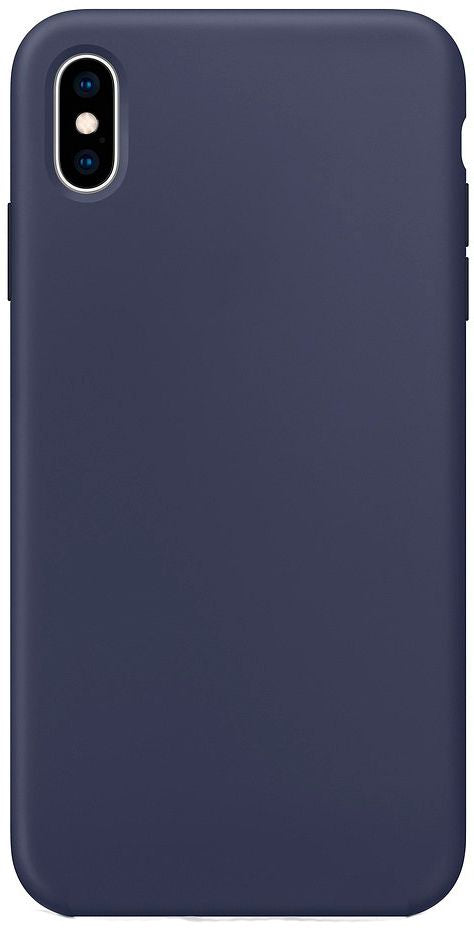 Чехол на заднюю панель Evelatus Apple iPhone Xs Max Premium Soft Touch Silicone Case Midnight Blue